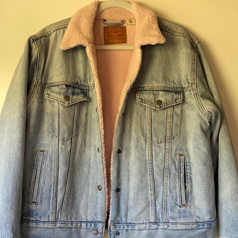 COPY - Levi’s Pink Sherpa Denim Jacket
